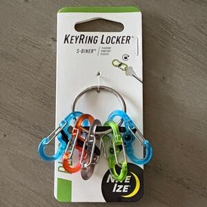 KeyRing Locker S-Biner - Multi-Color
